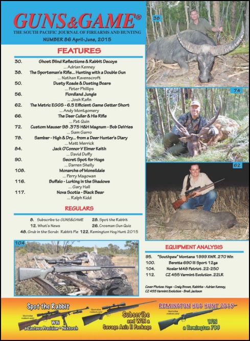 April-June 2015, issue 86 - On Sale Now !!